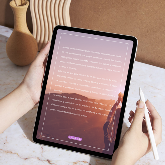 Ebook "Reconecta con tu energía en 21 días". ¡Oferta lanzamiento!